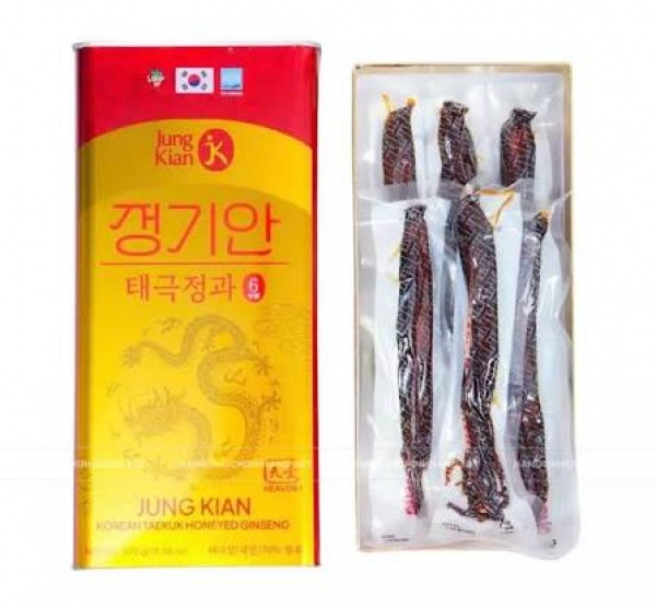 Thiên Sâm Tẩm Mật Ong Jung Kian Hàn Quốc Chính Hãng